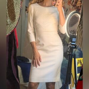 White Antonio Melani dress